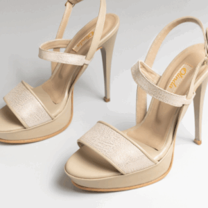 SANDALIA NUDE CHAMPAGNE