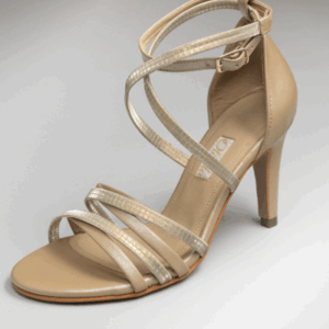 SANDALIA NUDE CHAMPAGNE