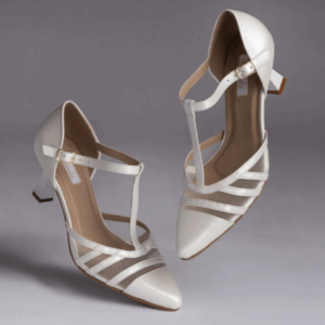 STILETTO BLANCO NACARADO C/ VILLONÉ