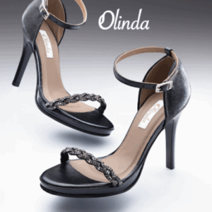 SANDALIA CUERO NEGRO