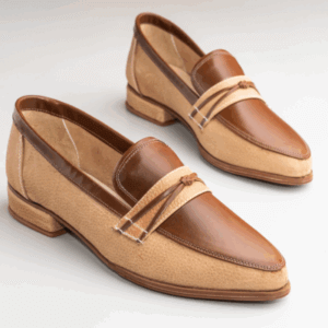 MOCASIN MARRÓN C/NUDO