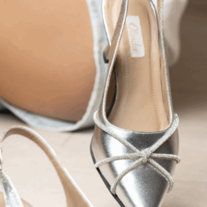 CHANEL PLATEADO C/ STRASS