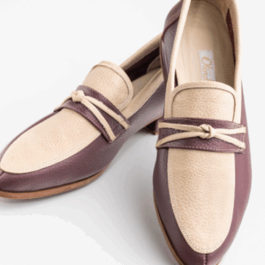 MOCASIN BORDÓ C/ NUDO