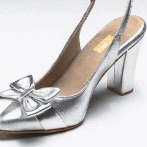 CHANEL PLATEADO C/MOÑO